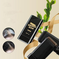 Covering White Hair is Simple and Convenient - Black