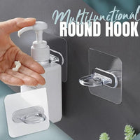 Multipurpose Self Adhesive Hook Holder (Pack of 10pc)